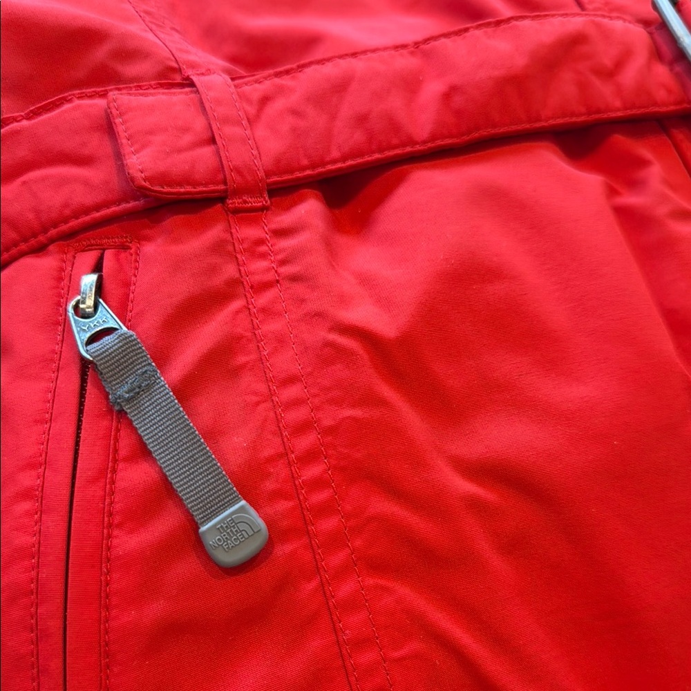 The North Face Girl’s Red Hooded Jacket - Picture 3 of 8